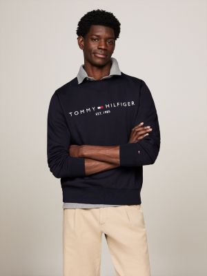 Logo Regular Fit Sweatshirt | BLUE Tommy Hilfiger