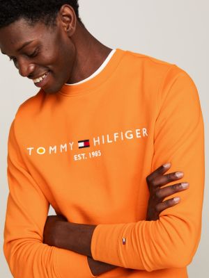 Tommy hilfiger orange store top