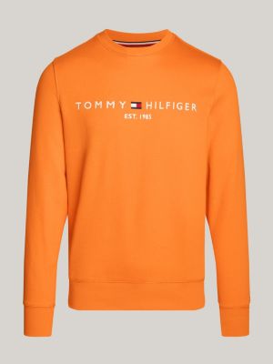 Orange tommy on sale hilfiger sweatshirt