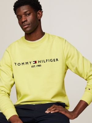 Yellow tommy shop sweatshirt