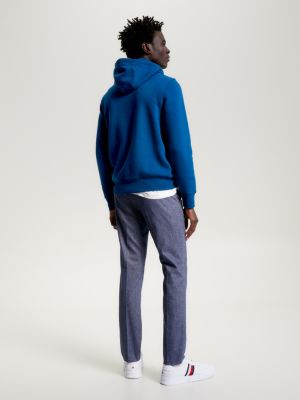tommy hilfiger navy hoodie mens