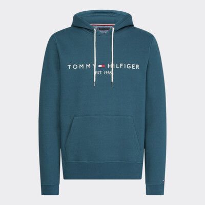 Flex Logo Hoody Orange Tommy Hilfiger