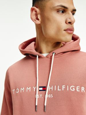 Flex Logo Hoody Orange Tommy Hilfiger