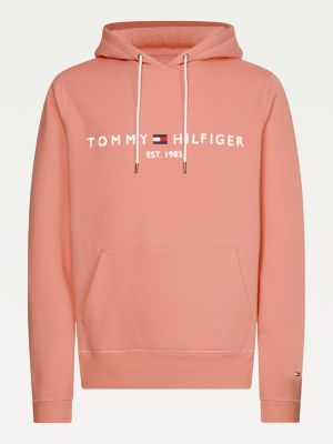 Flex Logo Hoody Orange Tommy Hilfiger