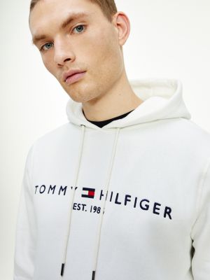 TH Flex Fleece Hoody | WHITE | Tommy 