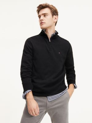 tommy hilfiger jumper half zip