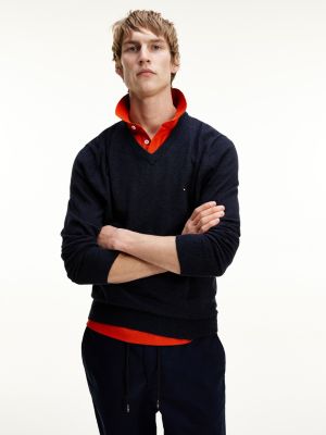 tommy hilfiger pima v neck