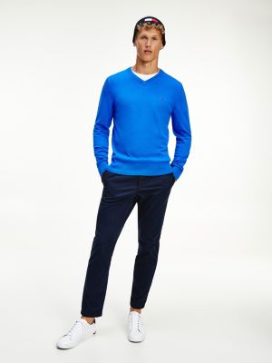 tommy hilfiger pima v neck