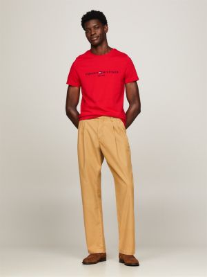  Tommy Hilfiger Camiseta de manga larga para hombre, rojo (tommy  red) : Ropa, Zapatos y Joyería