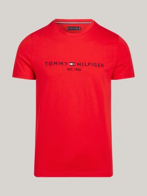  Tommy Hilfiger Camiseta de manga larga para hombre, rojo (tommy  red) : Ropa, Zapatos y Joyería