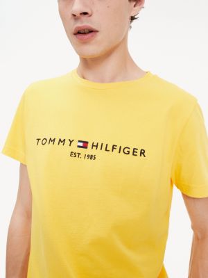 yellow tommy shirt