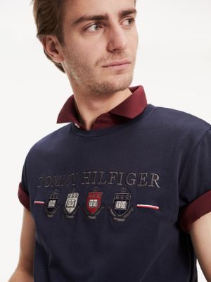 tommy hilfiger crest shirt