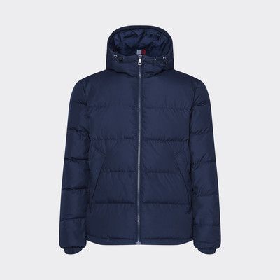 hilfiger two tone hooded bomber