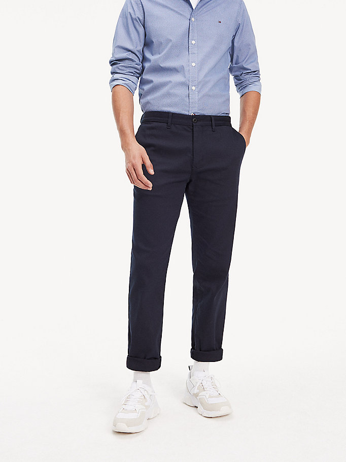 TH Flex Tapered Trousers | BLUE | Tommy Hilfiger