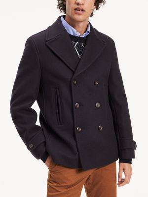 tommy hilfiger short peacoat