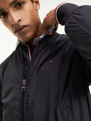 padded bomber jacket tommy hilfiger
