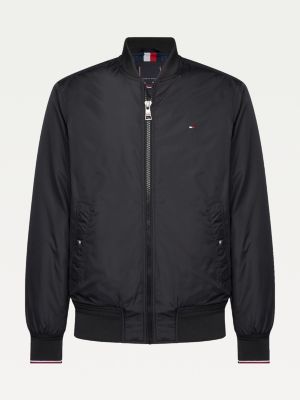 Padded Bomber Jacket | BLACK | Tommy 