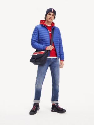 Veste Garnie De Duvet Blue Tommy Hilfiger