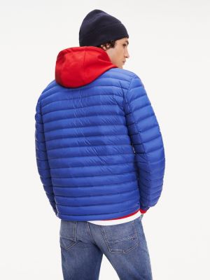 Veste Garnie De Duvet Blue Tommy Hilfiger