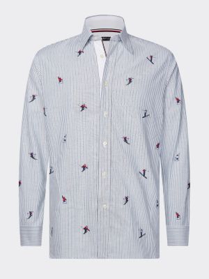 tommy hilfiger embroidered shirt