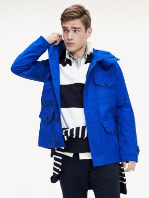 tommy hilfiger utilitarian hooded bomber jacket