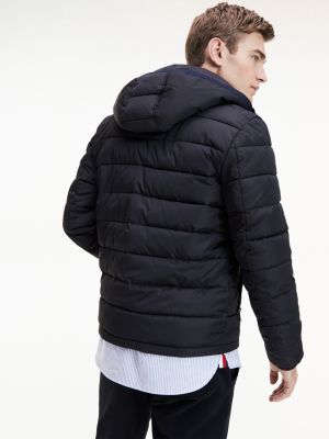 tommy hilfiger sport quilted hooded jacket