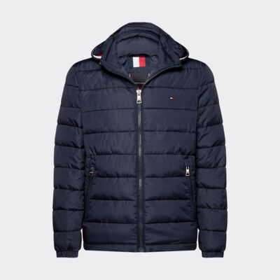 tommy hilfiger hooded tech jacket