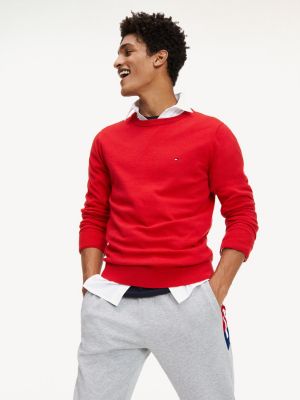 tommy hilfiger mens crew neck jumper