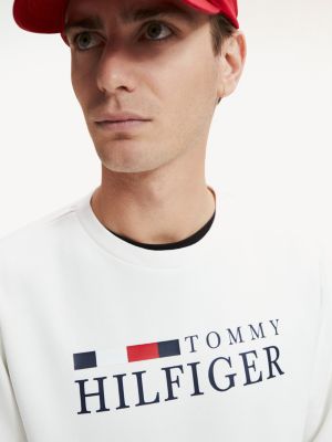 tommy hilfiger logo flex hoodie