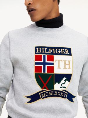 tommy hilfiger grey sweatshirt