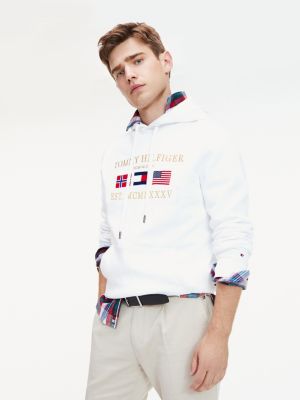 flag hoodie tommy hilfiger