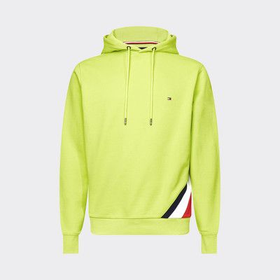 tommy hilfiger jacket green and yellow