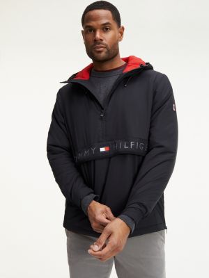 tommy hilfiger padded logo anorak