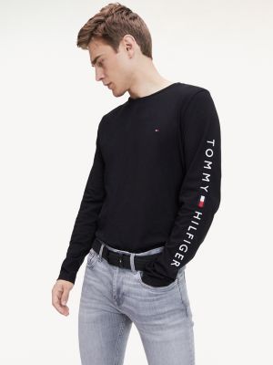 tommy hilfiger men's long sleeve t shirts