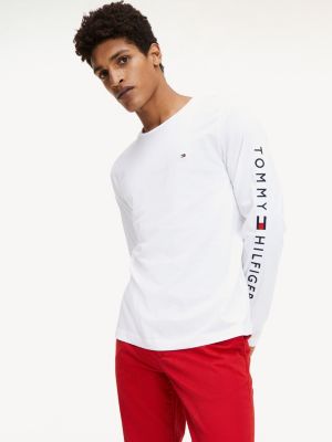 tommy hilfiger logo long sleeve