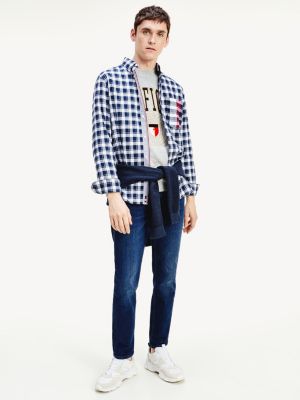 tommy hilfiger denton straight fit stretch