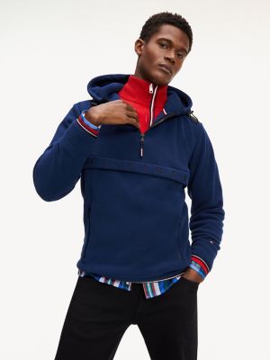 tommy hilfiger men's fleece hoodie