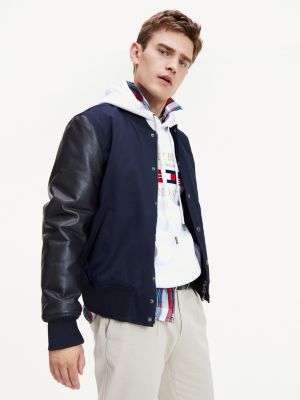 tommy hilfiger varsity bomber jacket