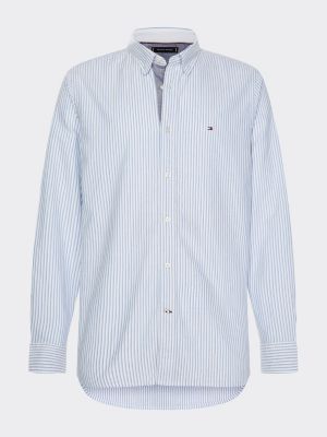 tommy hilfiger striped button up