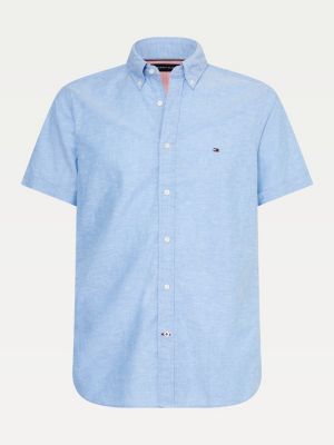 tommy hilfiger white shirt mens