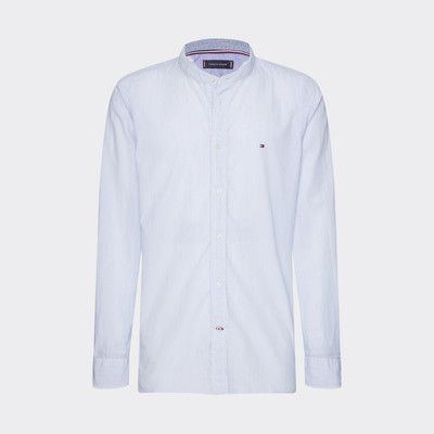 tommy hilfiger chinese collar shirts