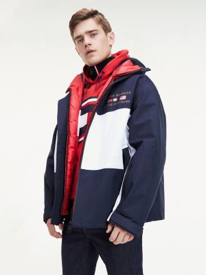 colour block tommy hilfiger jacket