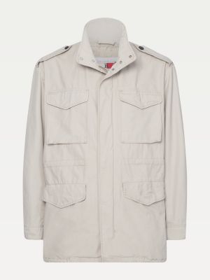 tommy hilfiger beige jacket