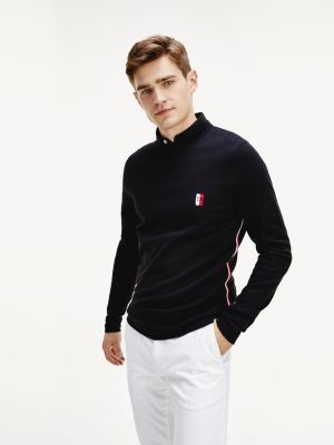 black tommy jumper