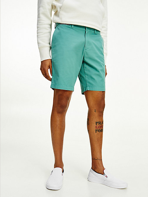 green brooklyn lightweight shorts for men tommy hilfiger