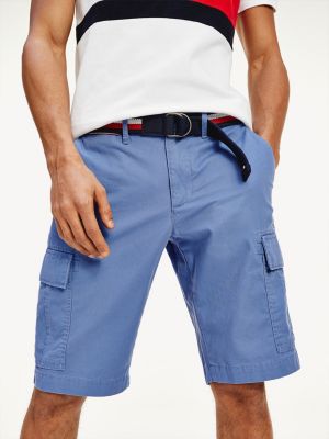 Lightweight Twill Cargo Shorts BLUE Tommy Hilfiger
