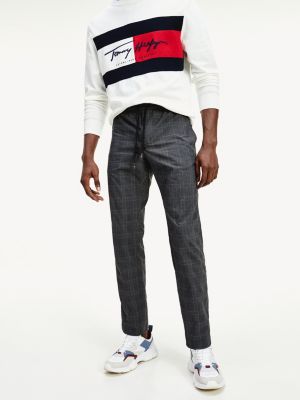 tommy hilfiger grey trousers