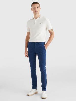 tommy hilfiger blue chinos