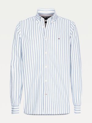 tommy hilfiger slim fit poplin shirt