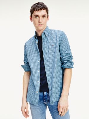 tommy hilfiger denim button up